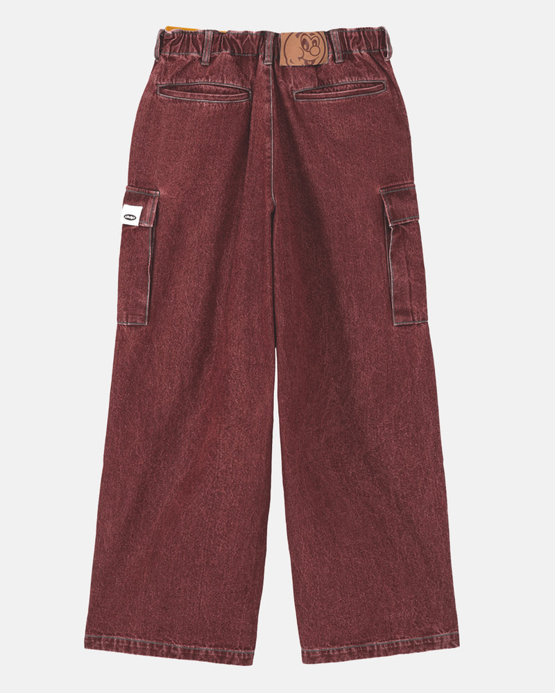 Denim Baggy Cargo Pant